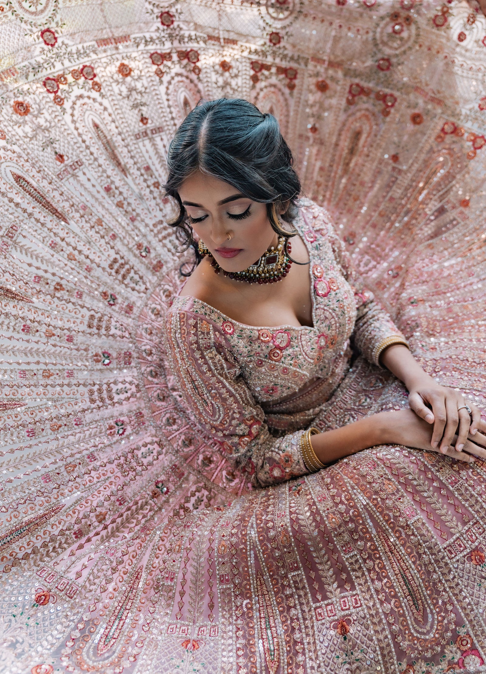 Royal Rose Bridal Lehenga Set