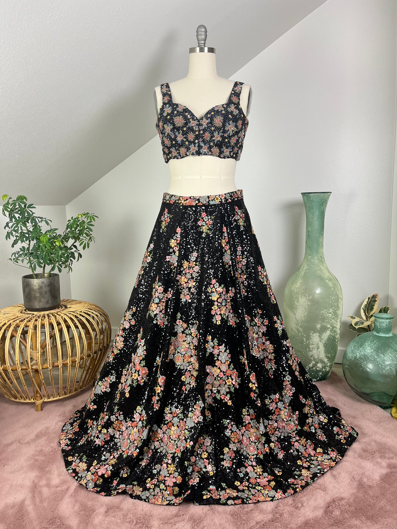 Onyx Gardens Lehenga Set