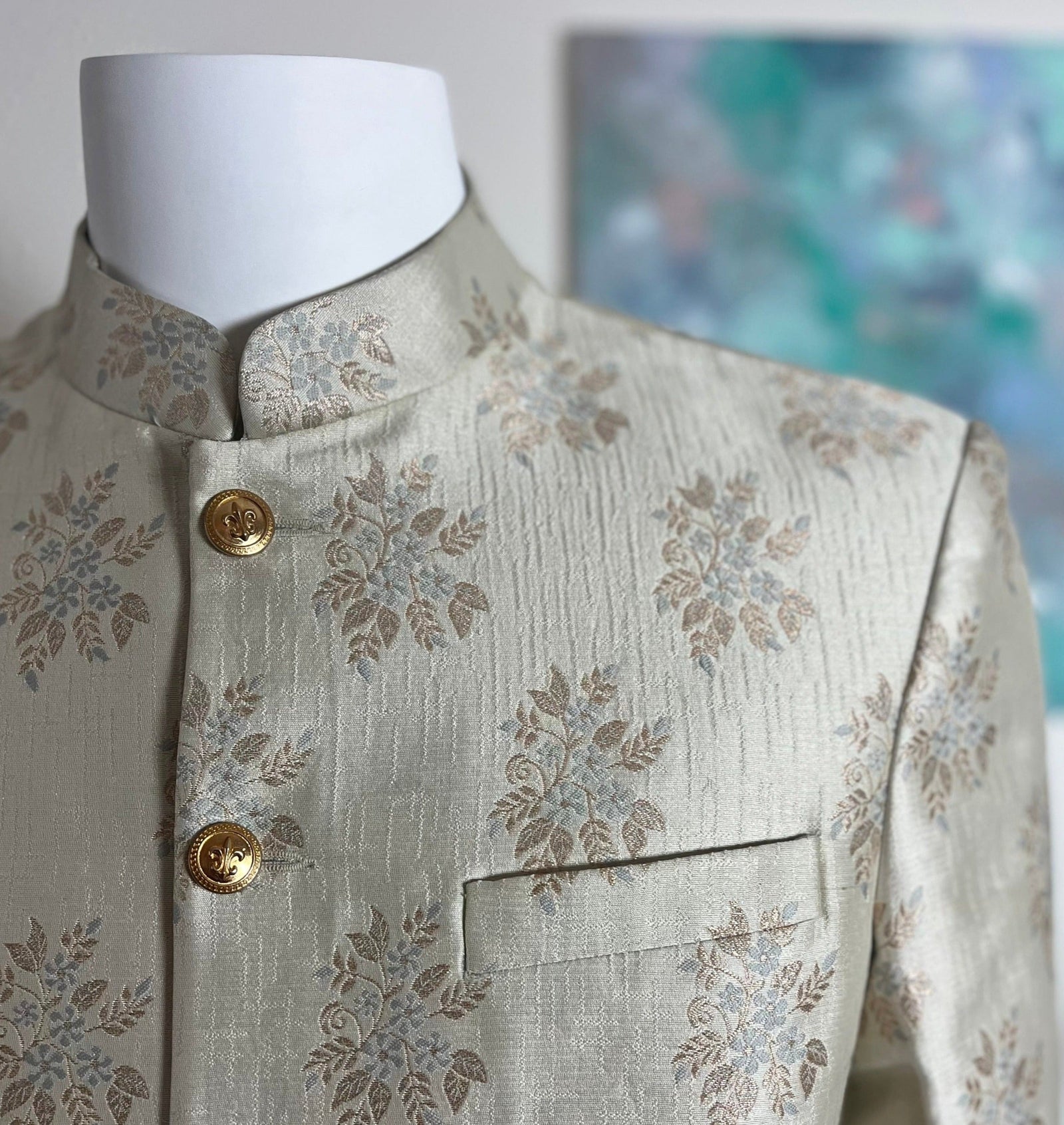 Ivory Gardens Jodhpuri Jacket