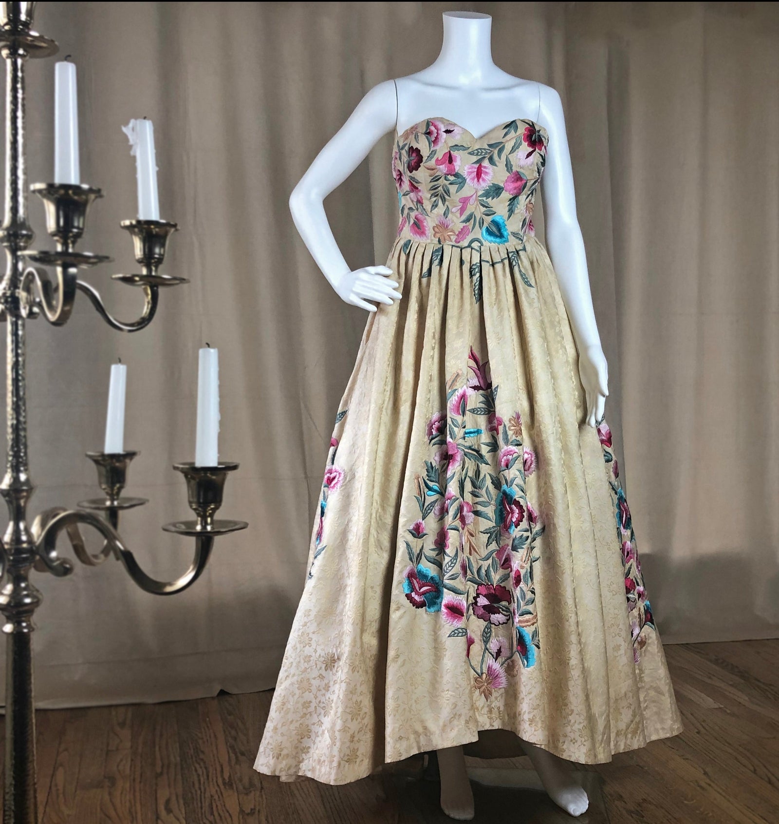 Banarasi Bouquet Ball Gown