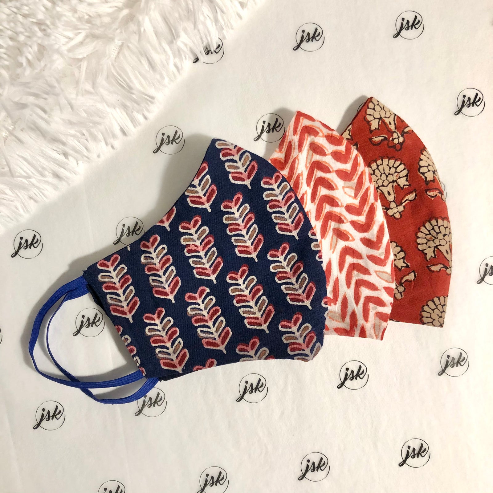 Classic Jaipuri Mask Set