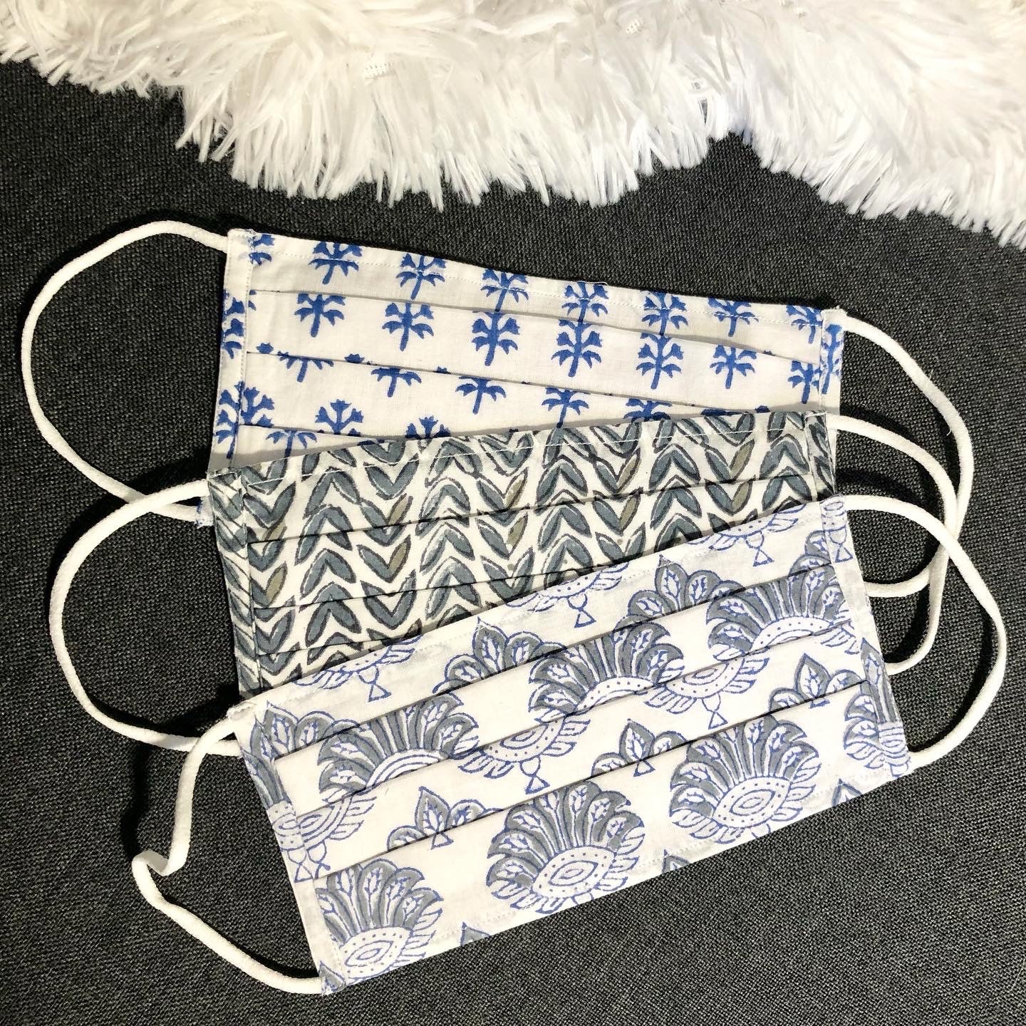 Shanti Folded Mask Set