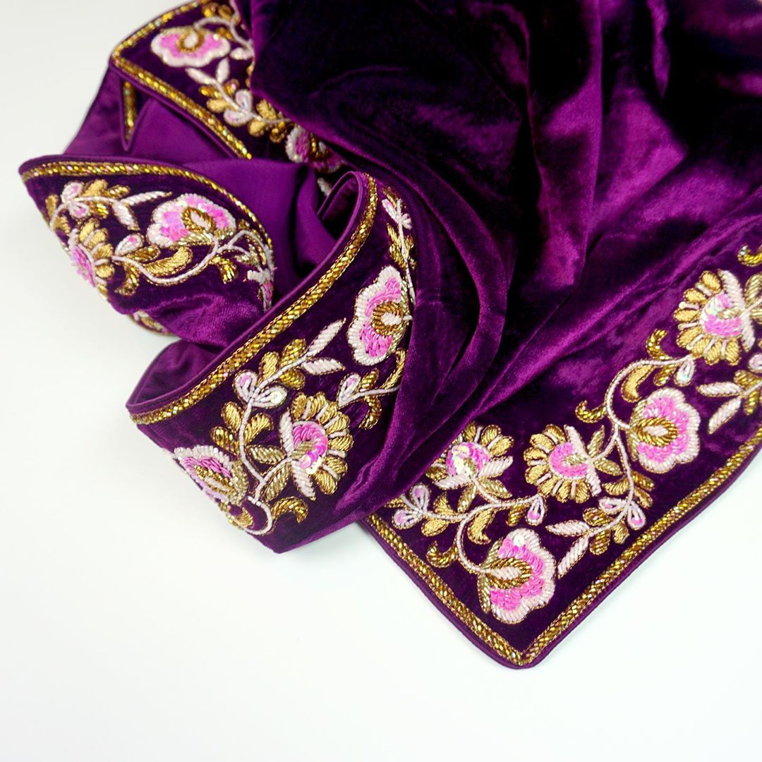Royal Purple Shawl